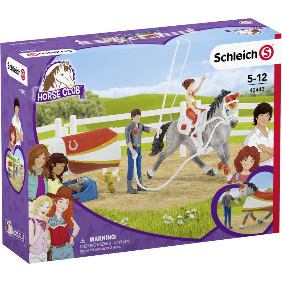 Schleich Horse Club        42443 Mias vaulting riding set #12