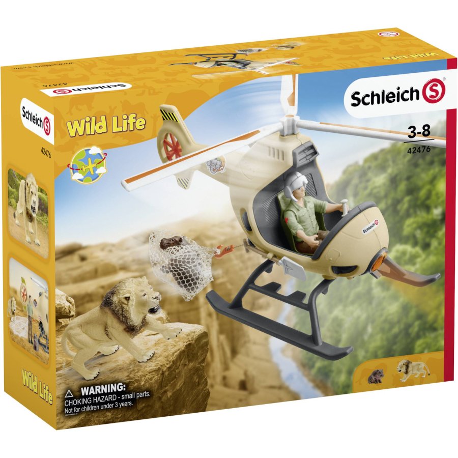 Schleich Wild Life    42476 Animal rescue helicopter #9