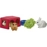 Schleich Farm World        42500 Rabbit and guinea pig hutch #9