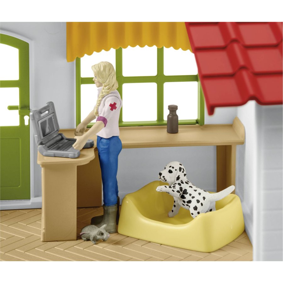 Schleich Farm World        42502 Veterinarian practice with pets #7