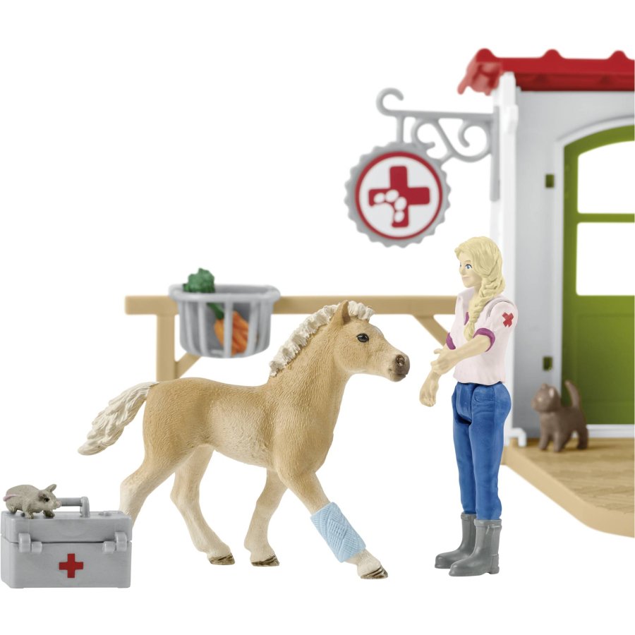 Schleich Farm World        42502 Veterinarian practice with pets #11