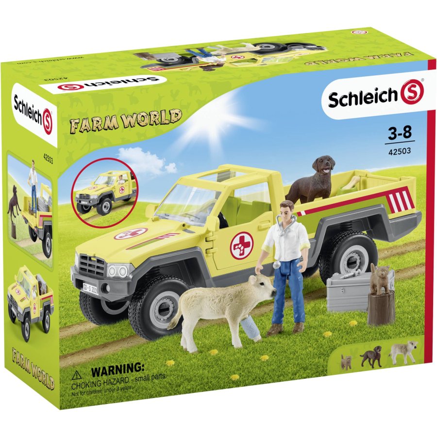 Schleich Farm World        42503 Veterinarian visit at the farm #9