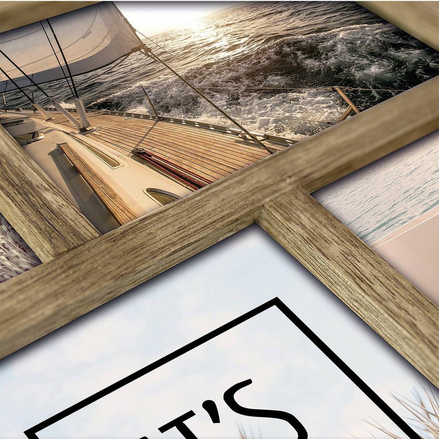 ZEP Mosel                5x10x15 Wood Gallery Frame BM546 #2