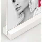 ZEP Dresda White           13x18 Acrylic w. wooden Base    AQ657W #2