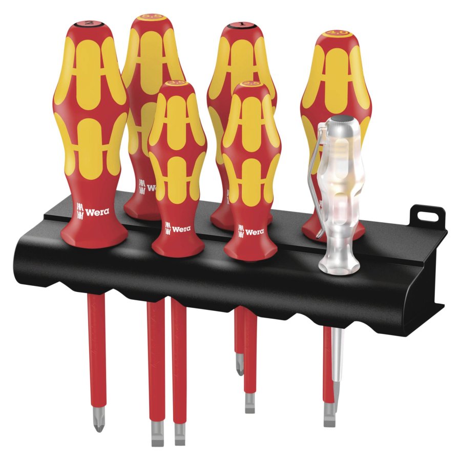 WERA 160 i/165 i/7 Kraftform Plu screwdriver set #1