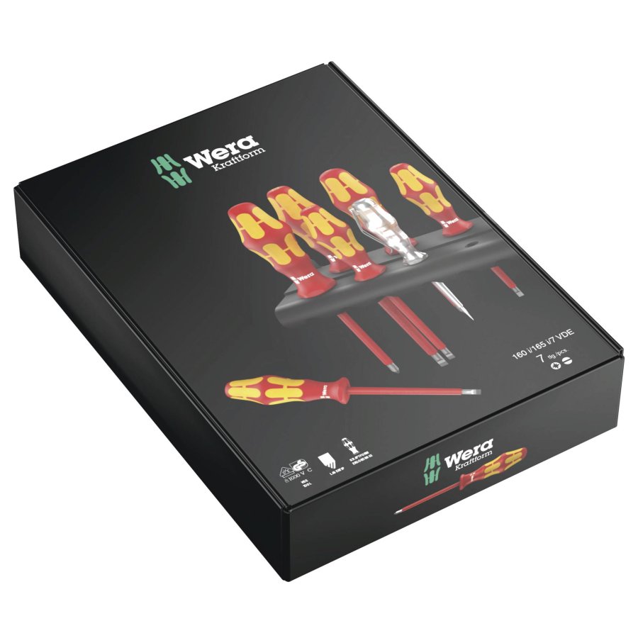 WERA 160 i/165 i/7 Kraftform Plu screwdriver set #2
