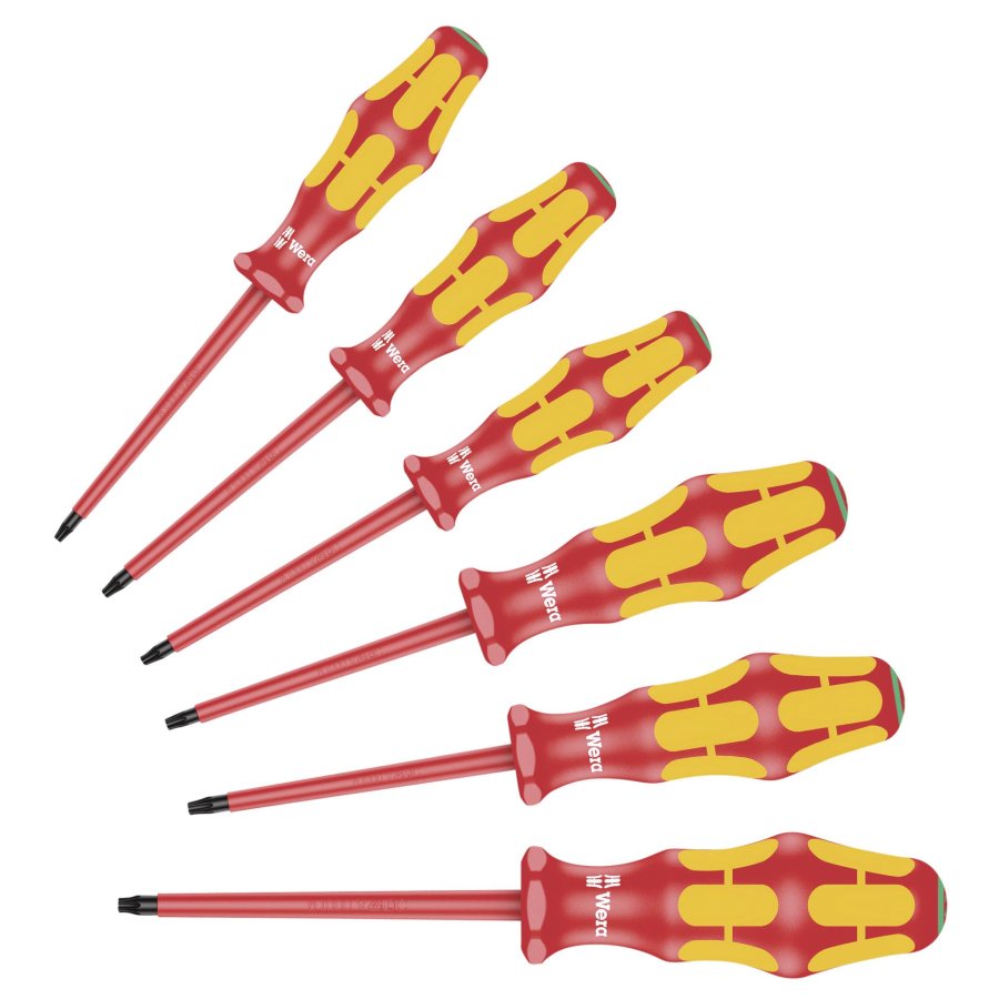 WERA 167 i/6 Kraftform Plus Series 100 screwdriver set #1