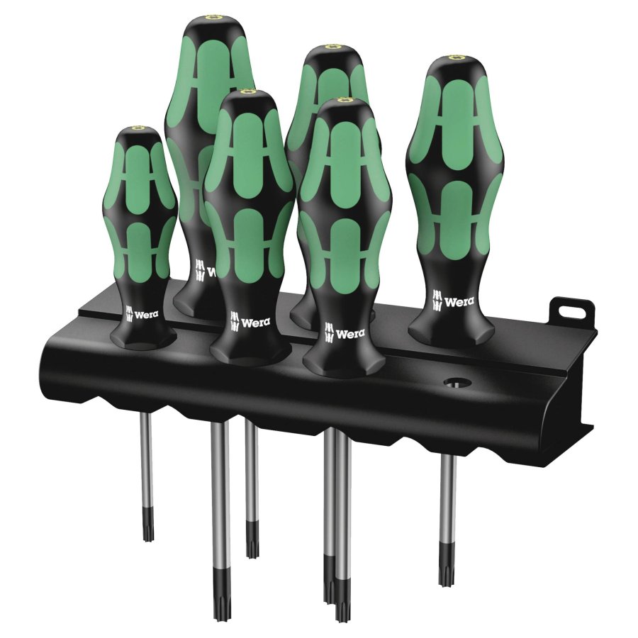 WERA 367/6 TORX HF Kraftform Plus screwdriver set #1