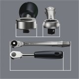 WERA 8003 A Zyklop met. ratchet 1/4  drive #5