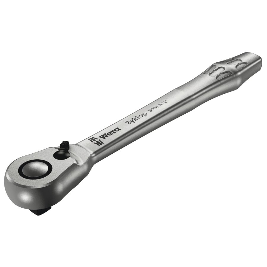 WERA 8004 A Zyklop met. ratchet 1/4  drive #2