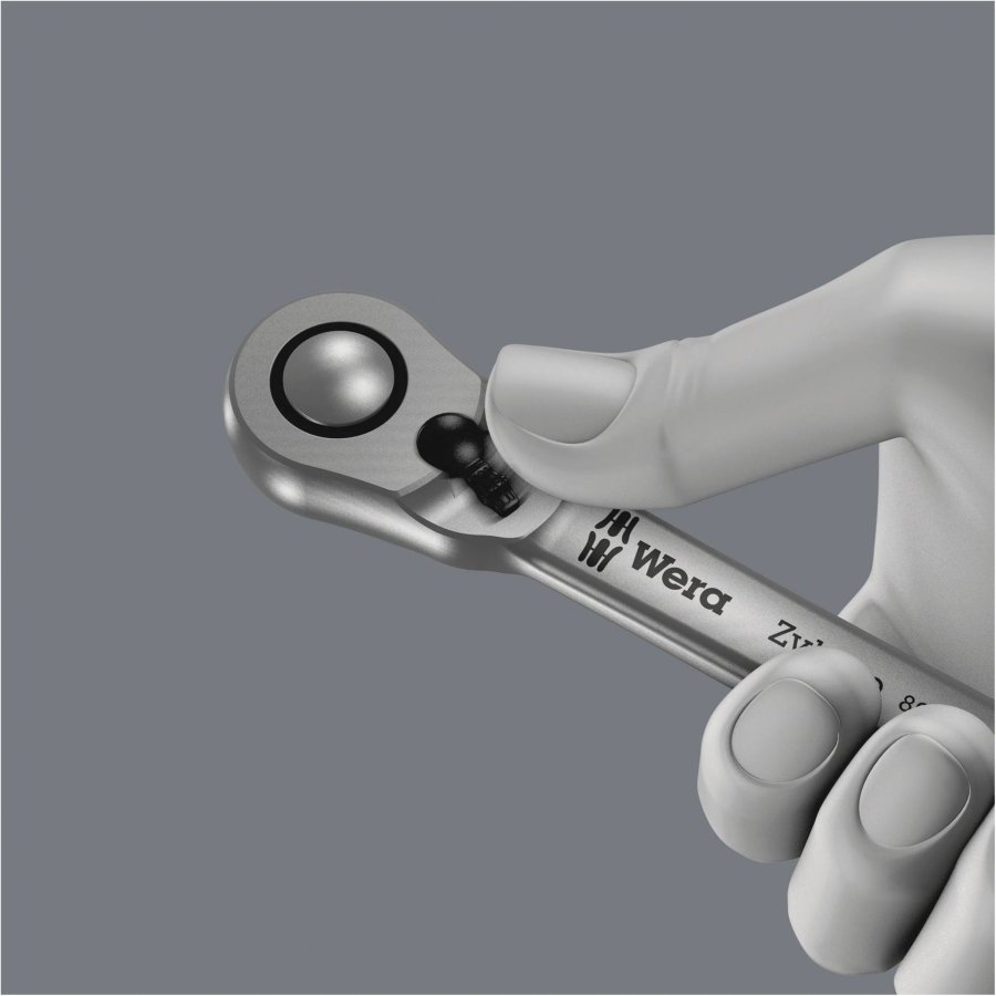 WERA 8004 C Zyklop met. ratchet 1/2  drive #6