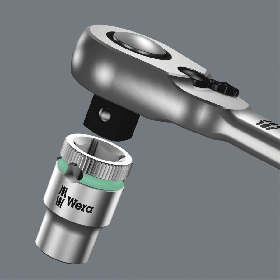 WERA 8004 C Zyklop met. ratchet 1/2  drive #8
