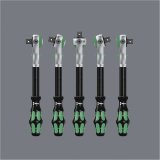 WERA 8100 SA 2 Zyklop Speed Ratched set 1/4  drive #4