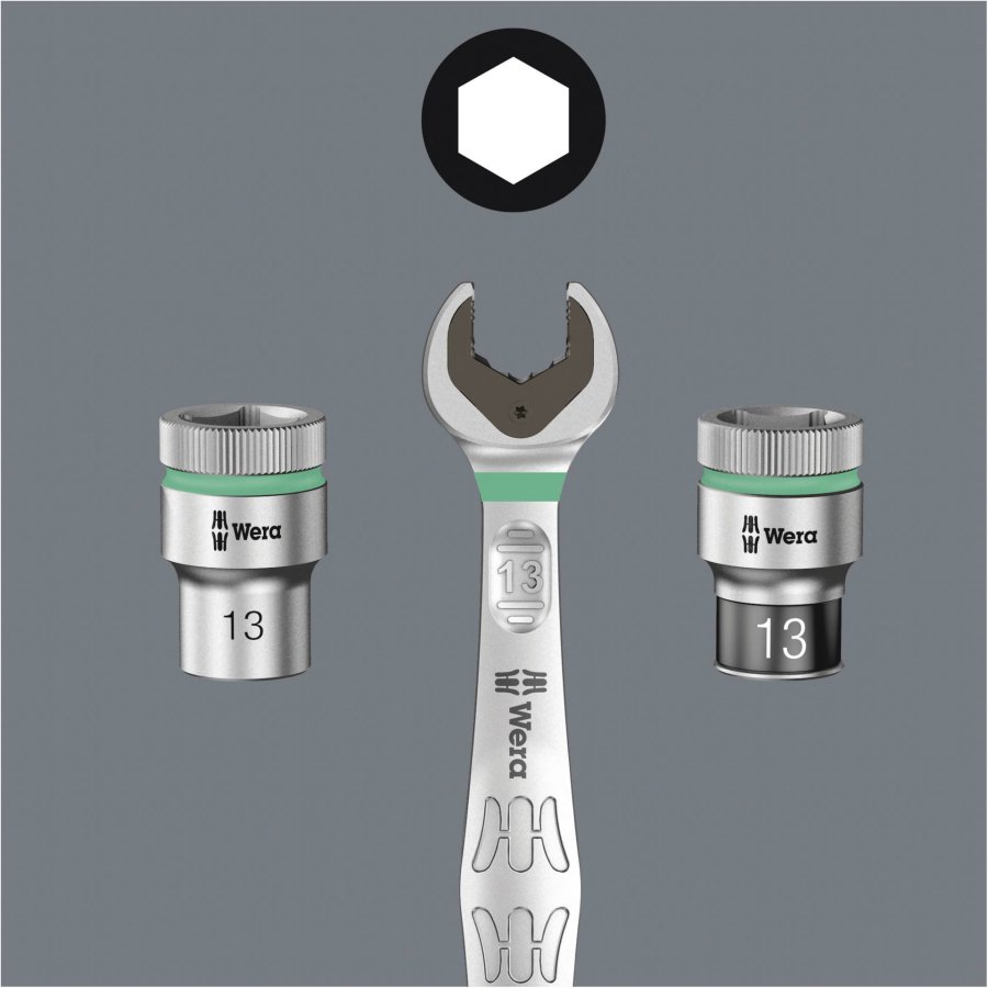 WERA 8100 SC 6 Zyklop speed ratchet set #9