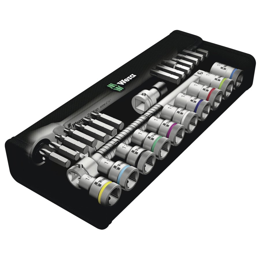 WERA 8100 SC 8 Zyklop metal ratchet set #2