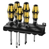 WERA 932 S/6 chisledriver + Rack #1