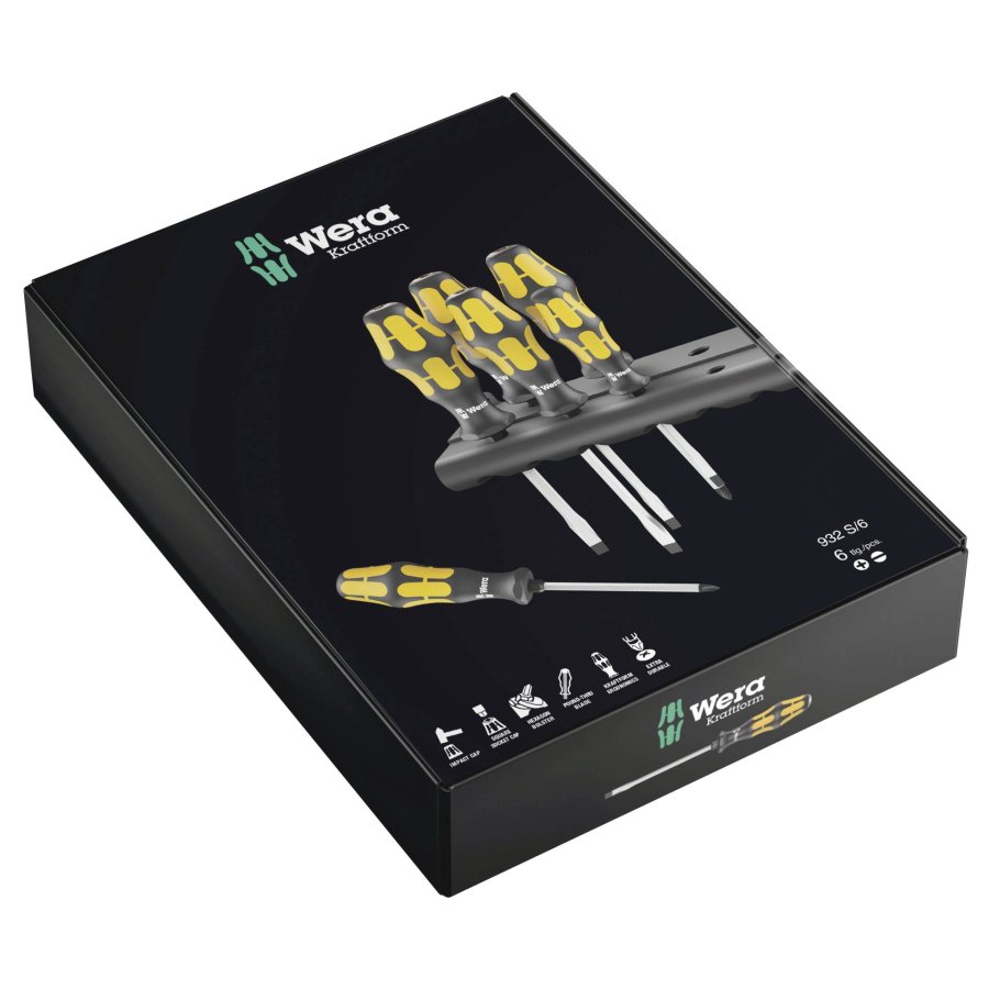 WERA 932 S/6 chisledriver + Rack #2