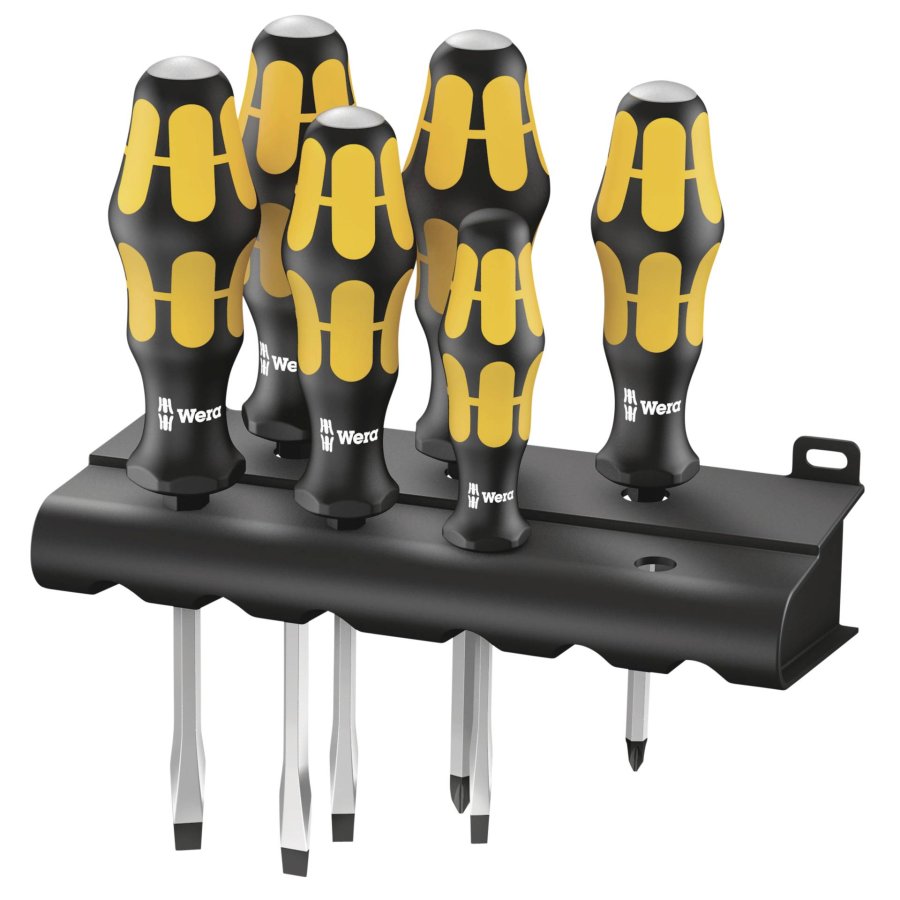 WERA 932/918/6 chiseldriver + Rack #1