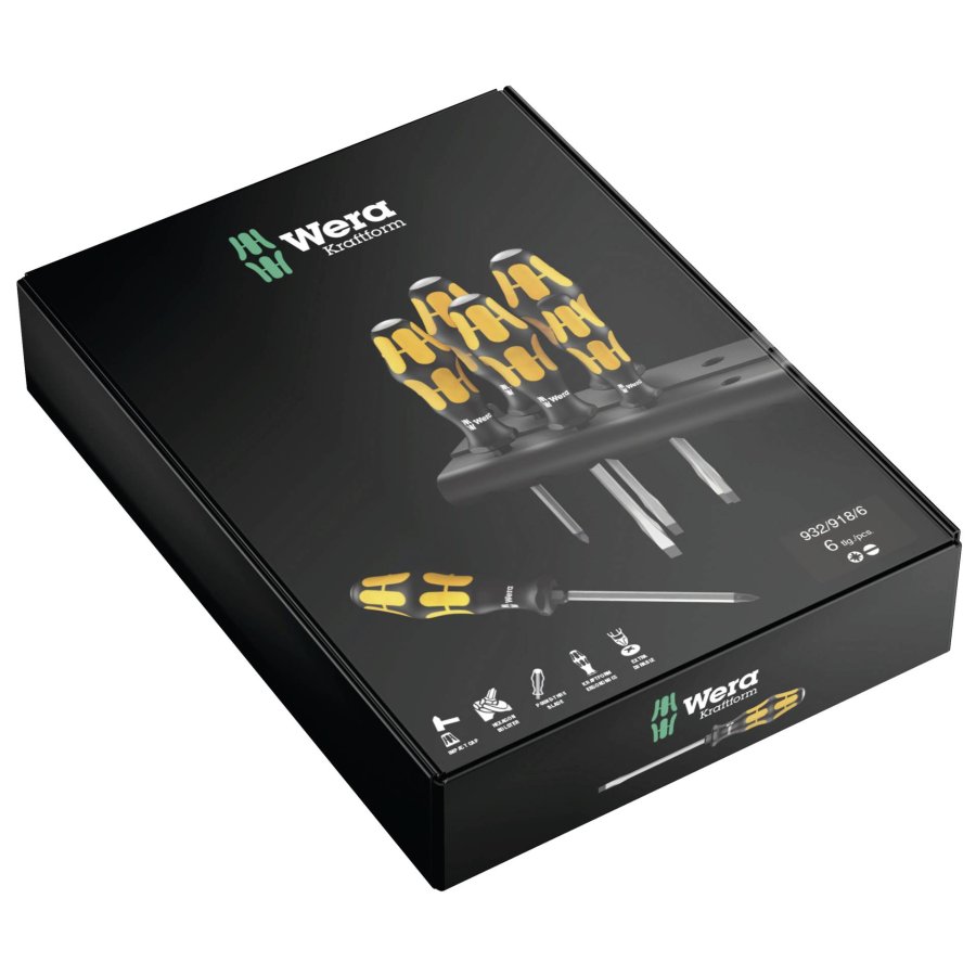 WERA 932/918/6 chiseldriver + Rack #2