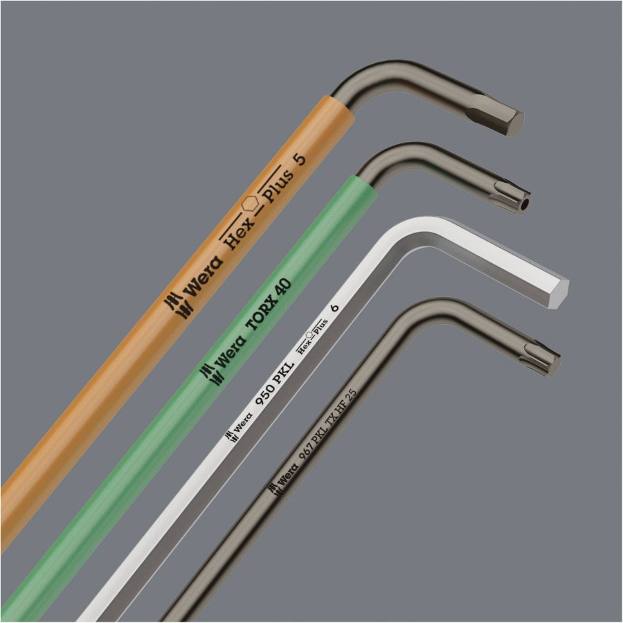 WERA 950/13 Hex-Plus Imperial 1 angle wrench set #5