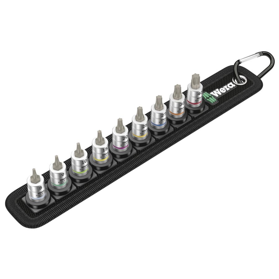 WERA Belt A 3 TORX HF Zyklop bit socket set TORX 1/4 #1