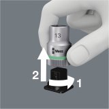 WERA Belt A 4 Zyklop 1/4 socket set #7