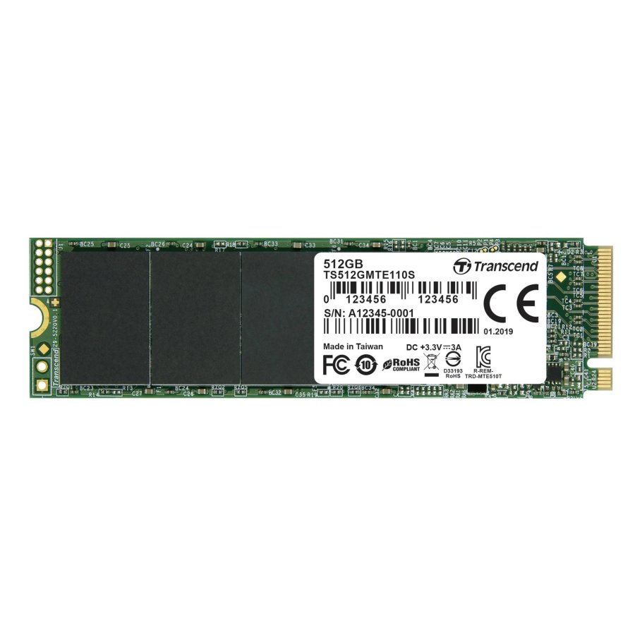 Transcend SSD MTE110S      512GB NVMe PCIe Gen3 x4 #1