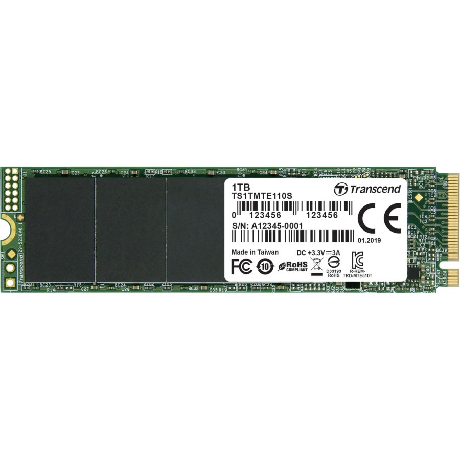 Transcend SSD MTE110S        1TB NVMe PCIe Gen3 x4 #1