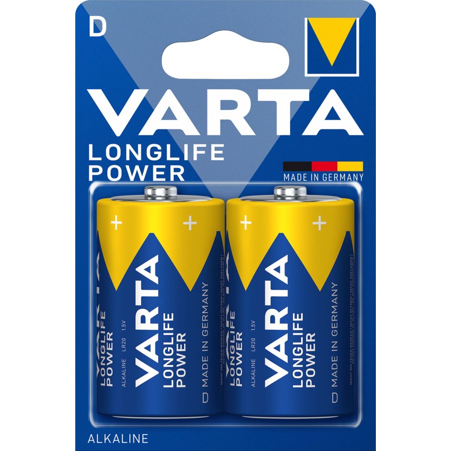50x2 Varta Longlife Power Mono D LR20              PU master box #1