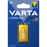 10x1 Varta Longlife Extra 9V block 6 LR 61       PU inner box #1
