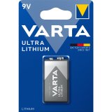 10x1 Varta Ultra Lithium 6LR61 9V-Block     PU Inner Box #1