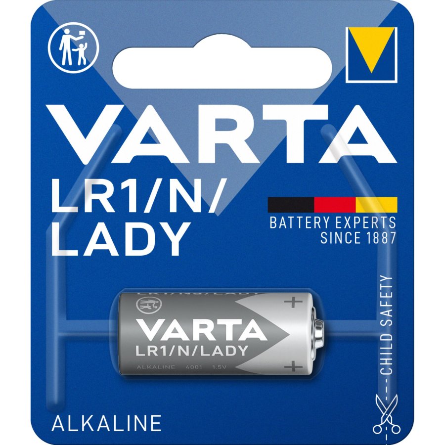 10x1 Varta electronic LR 1 Lady PU inner box #1