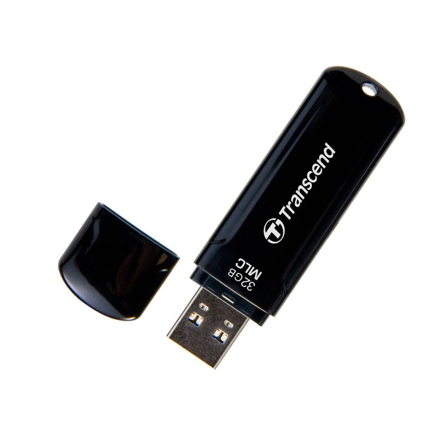 Transcend JetFlash 750, 32GB USB-ngle USB Type-A 3.2 Gen 1 (3.1 Gen 1) Sort #1