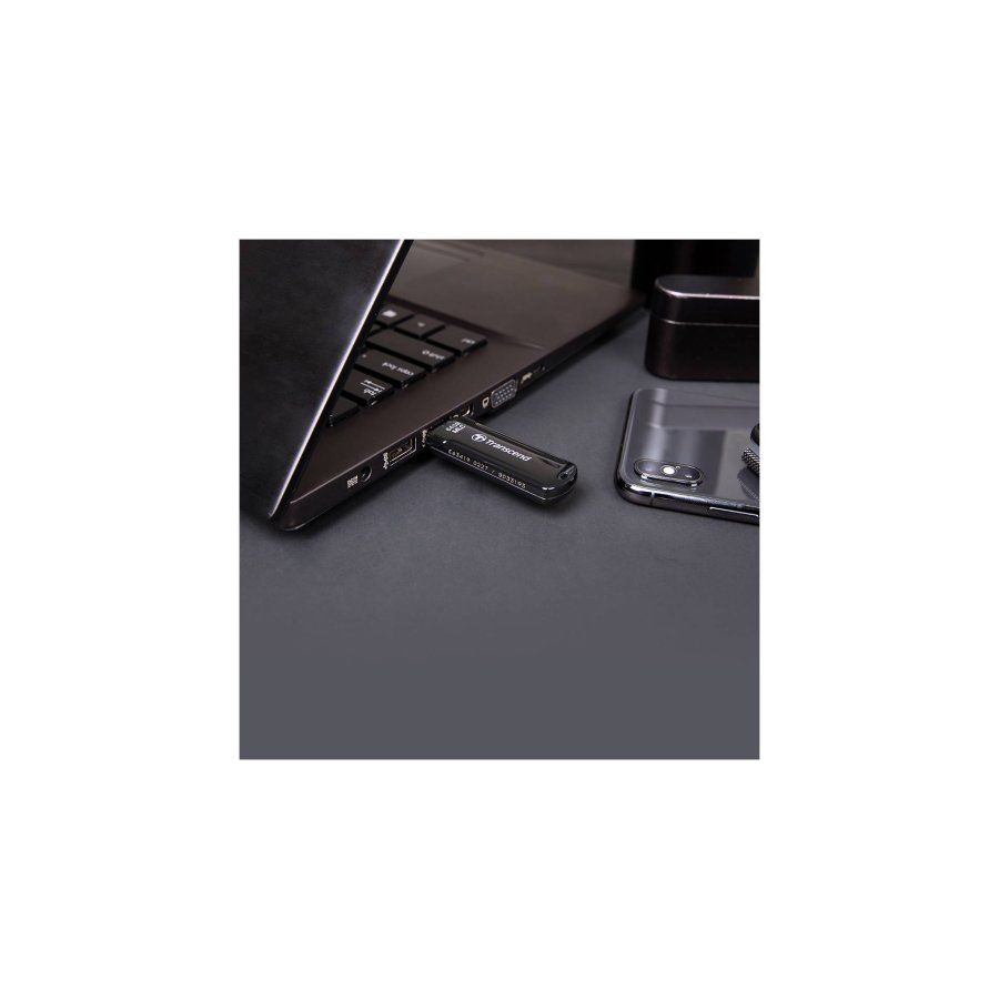 Transcend JetFlash 750, 64GB USB-ngle USB Type-A 3.2 Gen 1 (3.1 Gen 1) Sort #5
