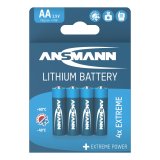 1x4 Ansmann Extreme Lithium Mignon AA LR 6 #1