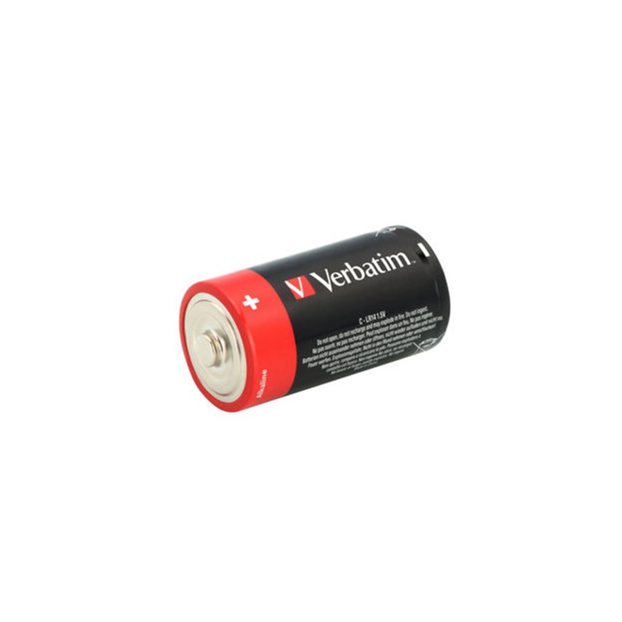 1x2 Verbatim Alkaline battery Baby C LR 14               49922 #2