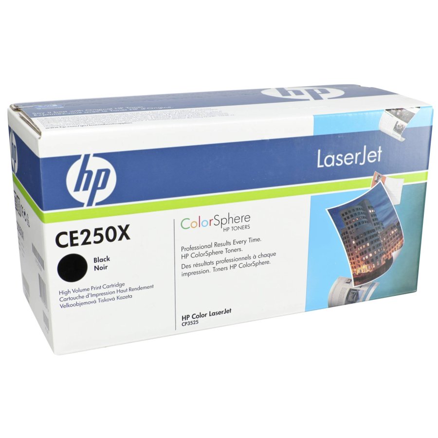 HP Original 504X LaserJet-tonerpatron med hj kapacitet, sort #1