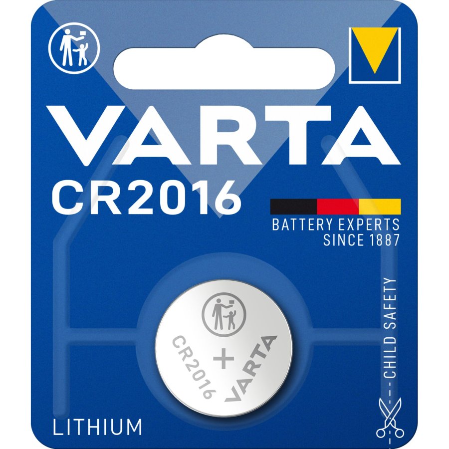 10x1 Varta electronic CR 2016 PU inner box #1