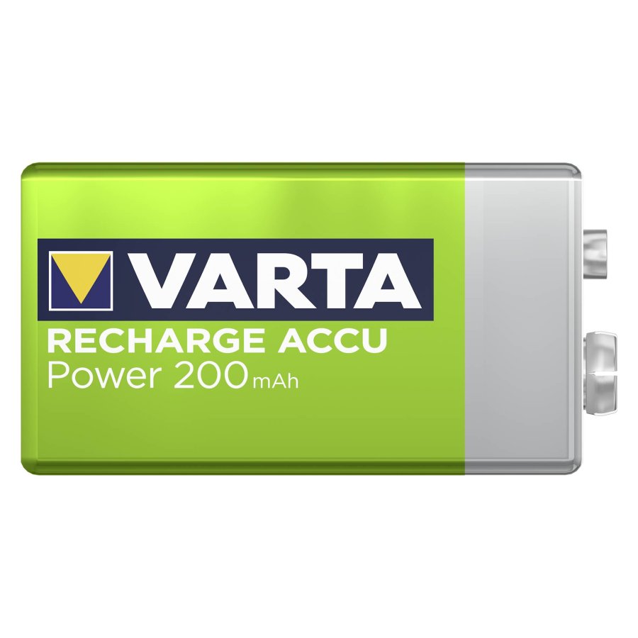 10x1 Varta Rechargeable Accu NiMh 200 mAh 9V-Block #3