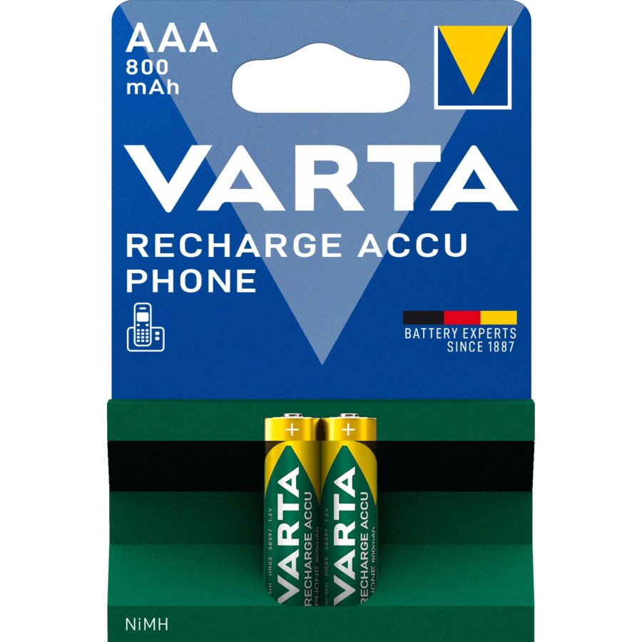 50x2 Varta Akku Professional NiMh 800 mAh Micro #1