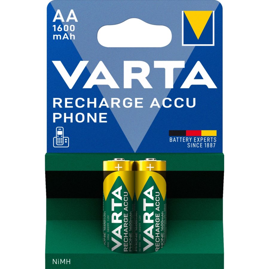 100x2 Varta Akku Professional AA NiMh 1600 mAh VPE master box #1