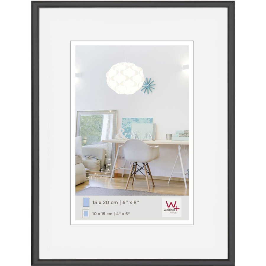 Walther New Lifestyle      15x20 Resin black KV520B #1