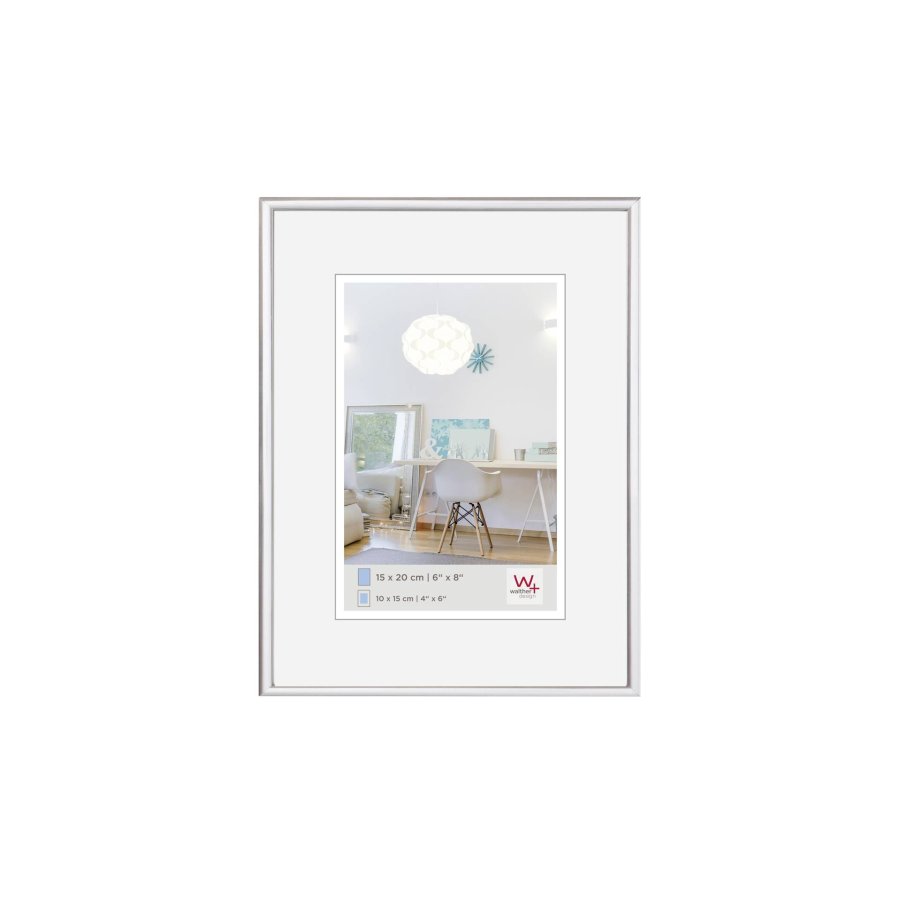 Walther New Lifestyle      15x20 Resin silver KV520S #4