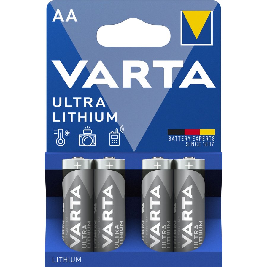 Lithium Batteri Aa-Blister Card #1