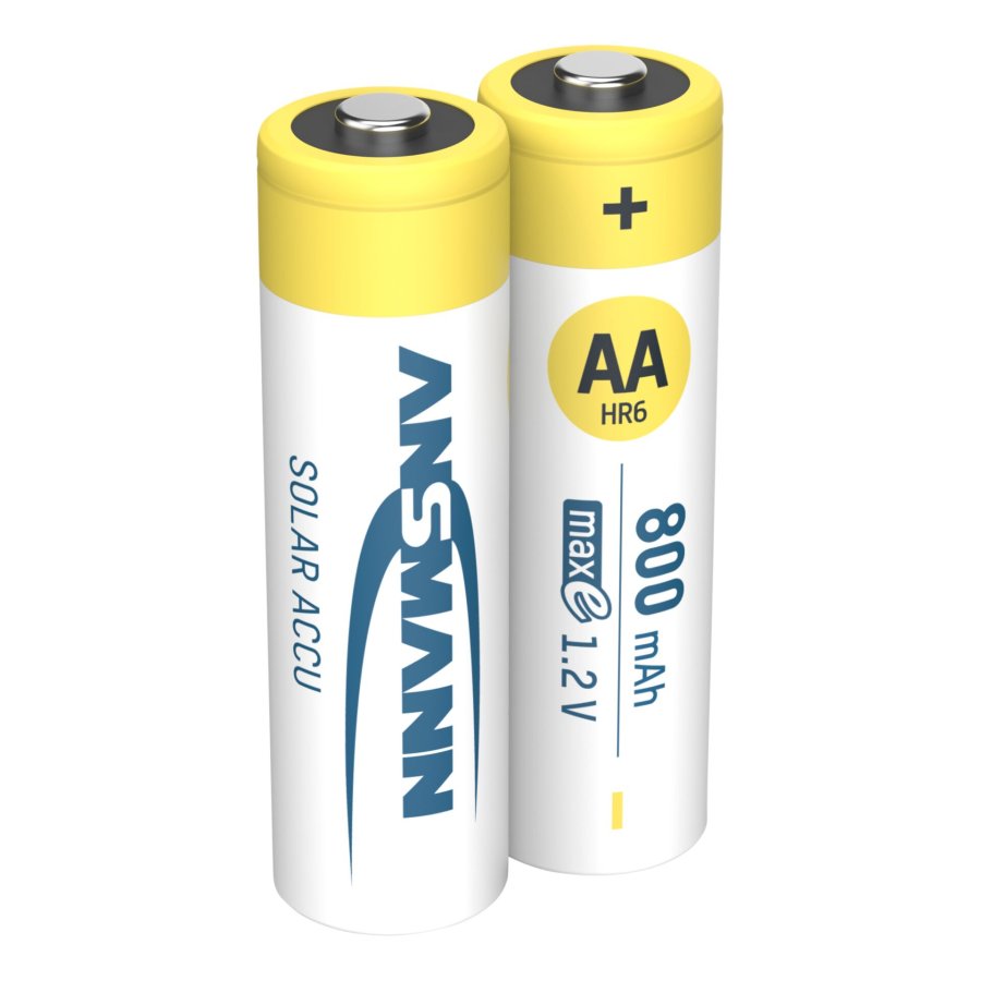 12x2 Ansmann maxE NiMH bat. Mignon AA 800 mAh SOLAR  5035513 #2