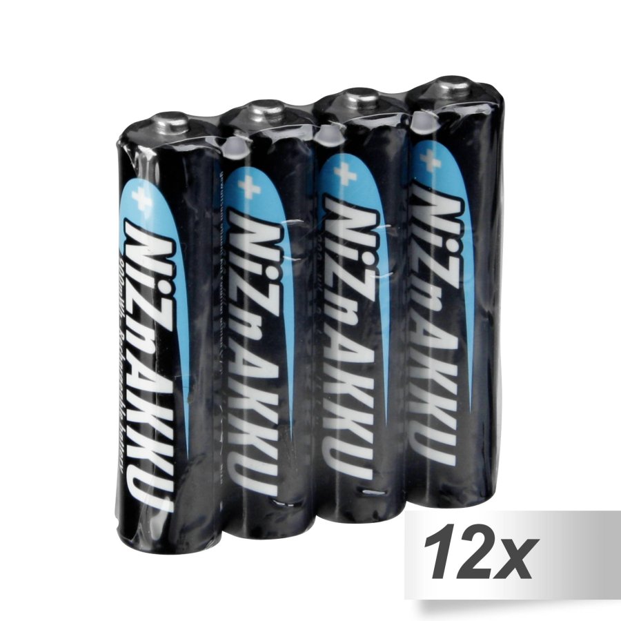 12x4 Ansmann NiZn bat. Micro AAA 900 mWh      1321-0001 #1