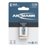 12x2 Ansmann NiMH bat. 1100 Micro AAA 1050 mAh #1