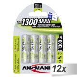12x4 Ansmann maxE NiMH bat. Mignon AA 1300 mAh #1