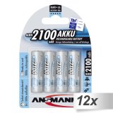 12x4 Ansmann maxE NiMH bat. Mignon AA 2100 mAh       5035052 #1