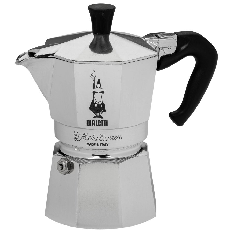 Bialetti Moka Express Moka gryde 0,2 L Aluminium, Sort #1